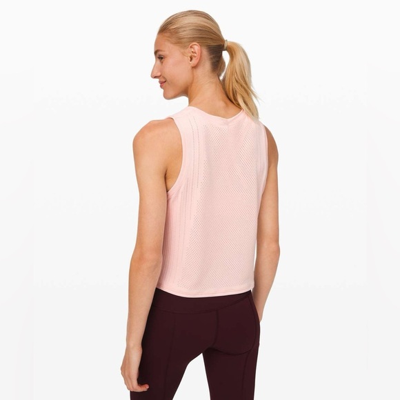 Lululemon Train to Be Tank, Pink Bliss, Size 6 - Picture 4 of 10